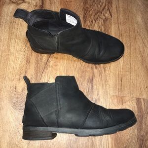 Sorel WP Leather Emilie Chelsea Bootie